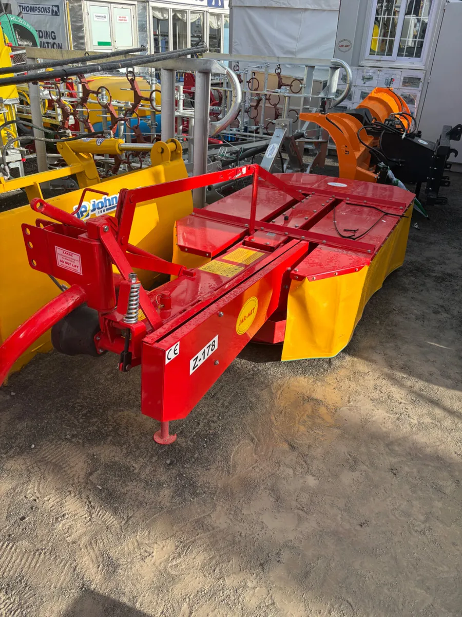 New jarmet drum mower