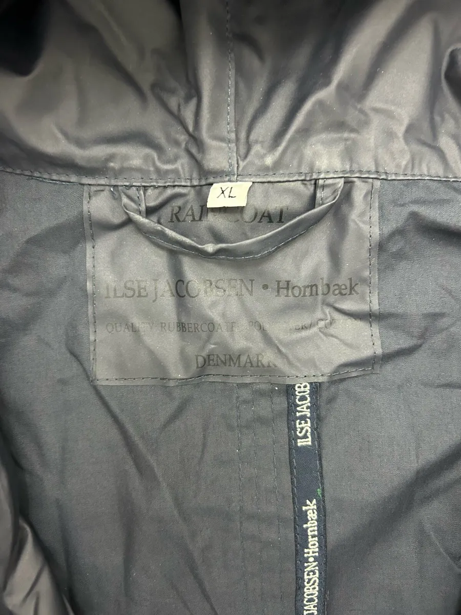 Ilse Jacobsen Waterproof Rain Coat Womens XL - Image 4