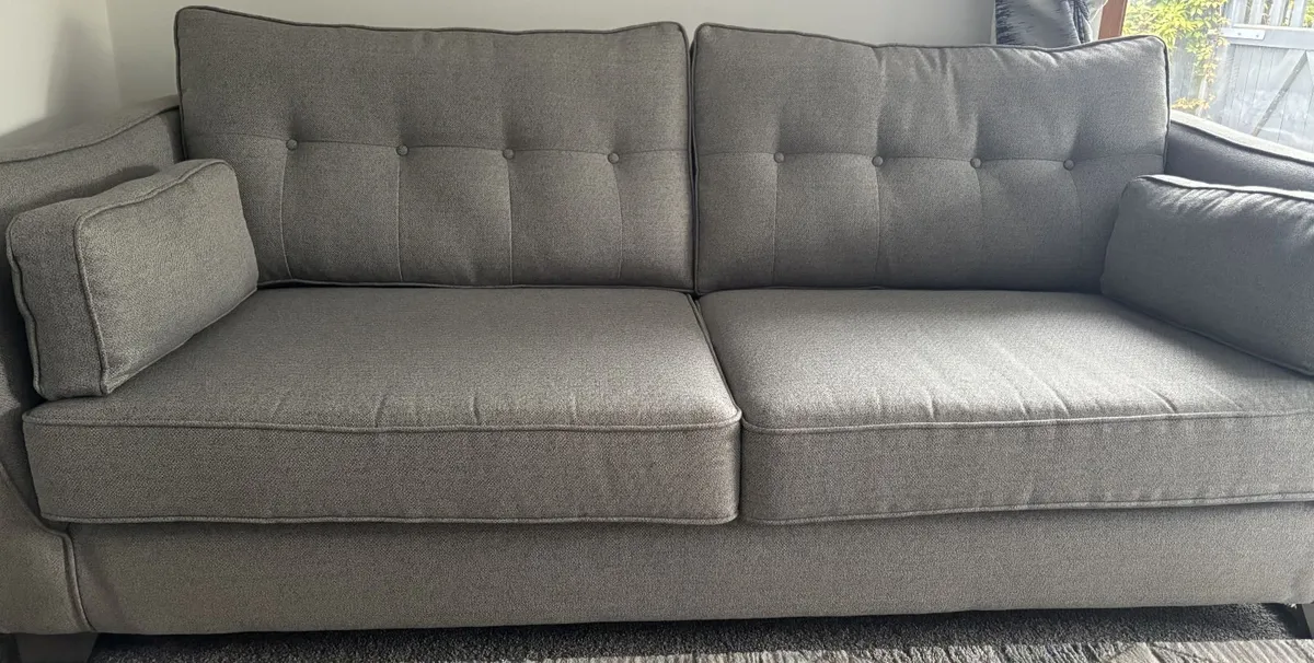 Furniture - 3 x Three Seater Sofas - Image 3