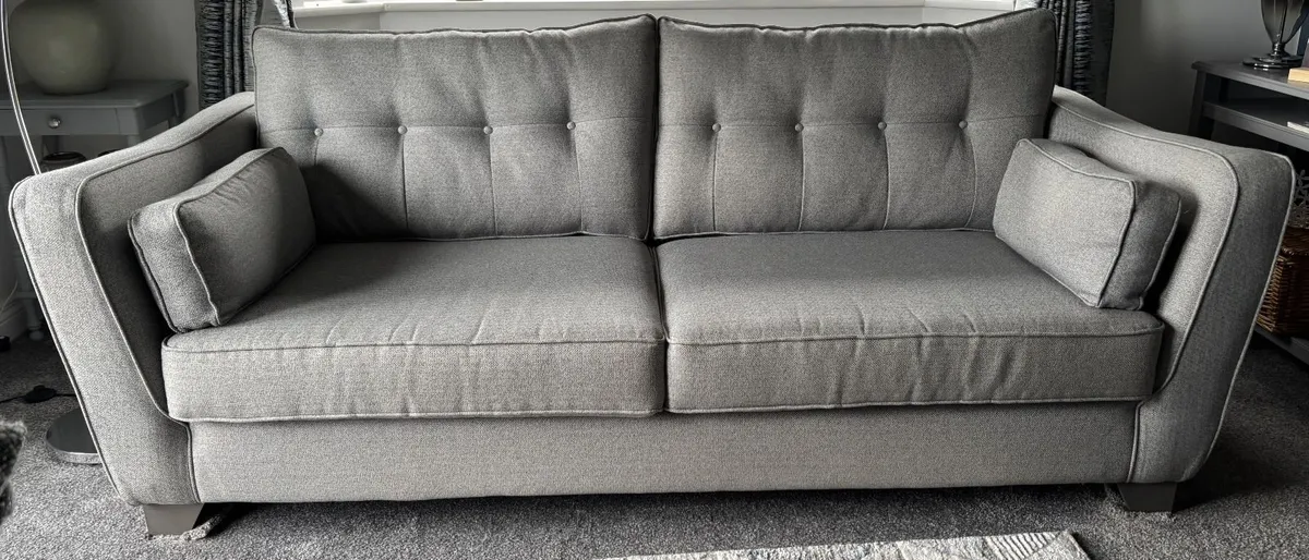 Furniture - 3 x Three Seater Sofas - Image 4