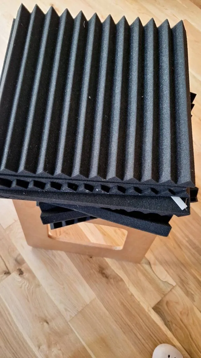 Foam acoustic panels