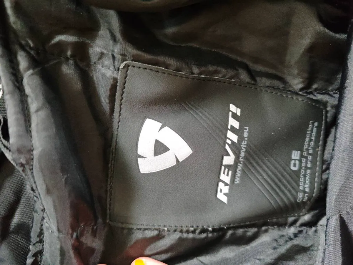 REV'IT! Motorcycle Jacket & Trousers Set – Black T - Image 4