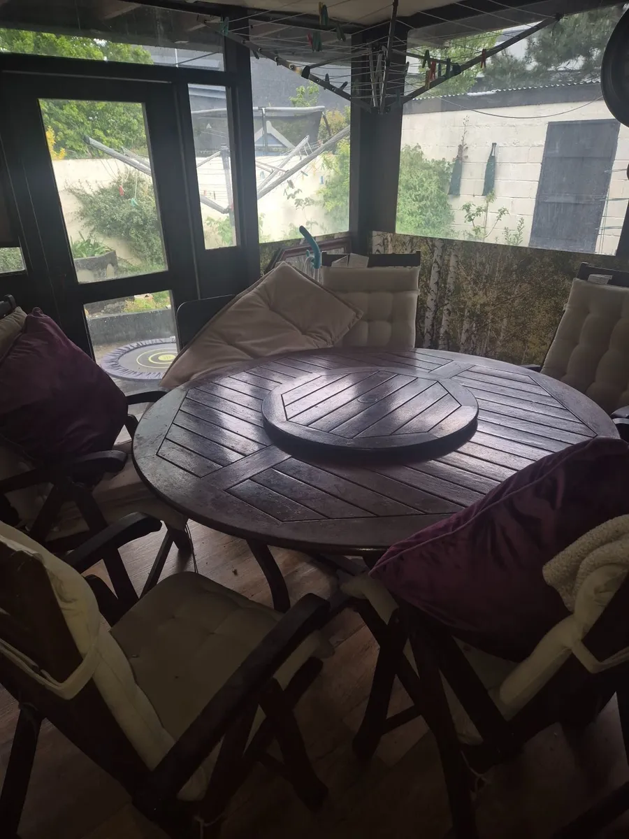 Outdoor Table and Chairs - Image 1