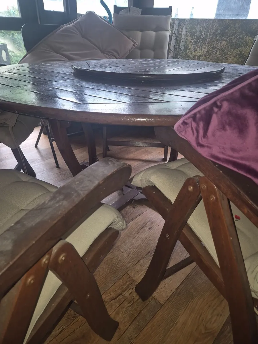 Outdoor Table and Chairs - Image 2