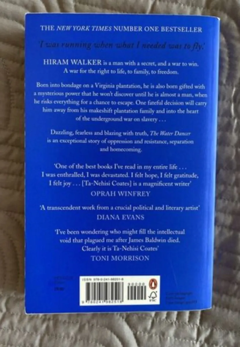 Book: The Water Dancer, TA-Nehisi Coates - Image 2