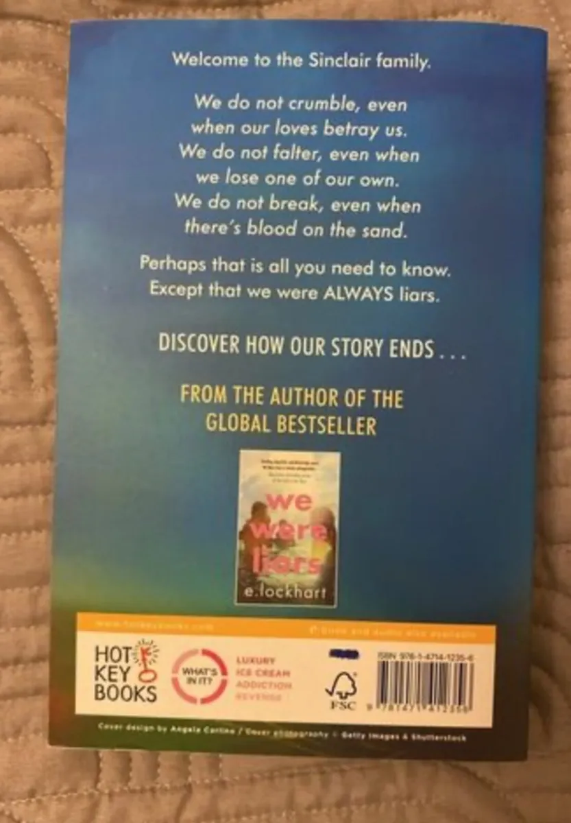 Book: e. Lockhart, family of liars - Image 2