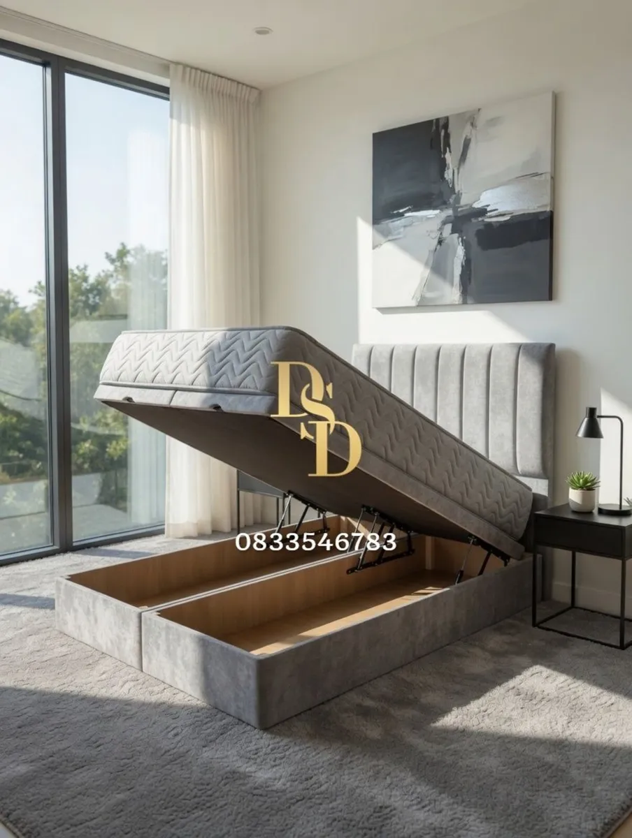 Double Gas Lift Storage Bed - Nationwide Delivery - Image 4