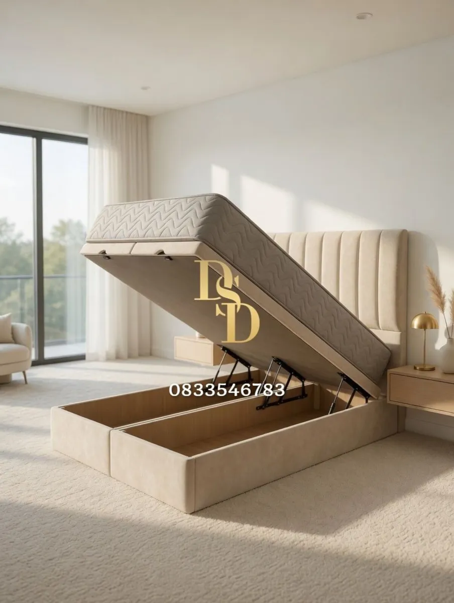 Double Gas Lift Storage Bed - Nationwide Delivery - Image 1