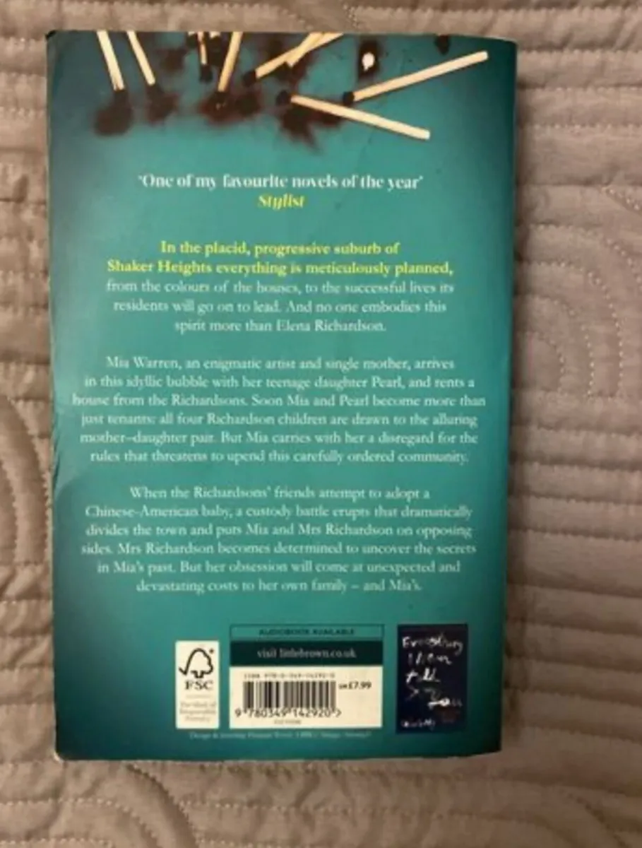 Book: Little Fires everywhere, Celeste NG - Image 2