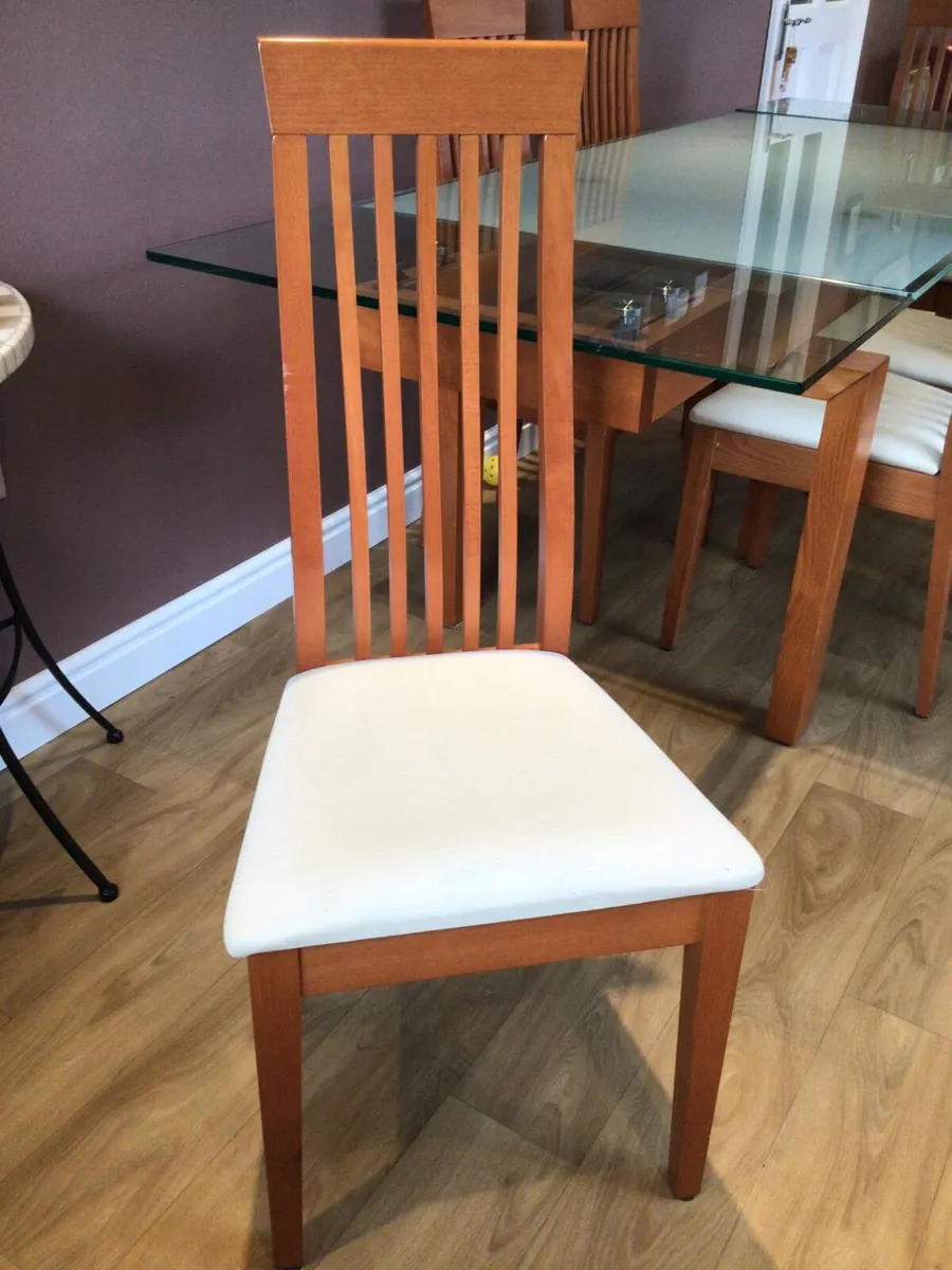 Calligaris Dining Room Table and Chairs - Image 1