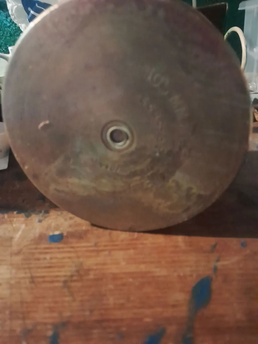 Vintage  brass and copper  trench  art piece - Image 2