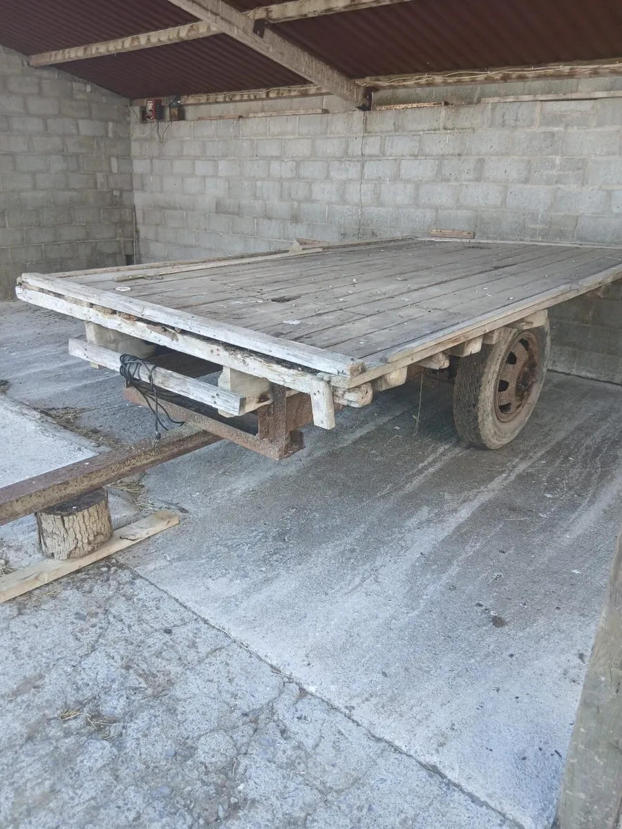 Flat bed trailer - Image 1