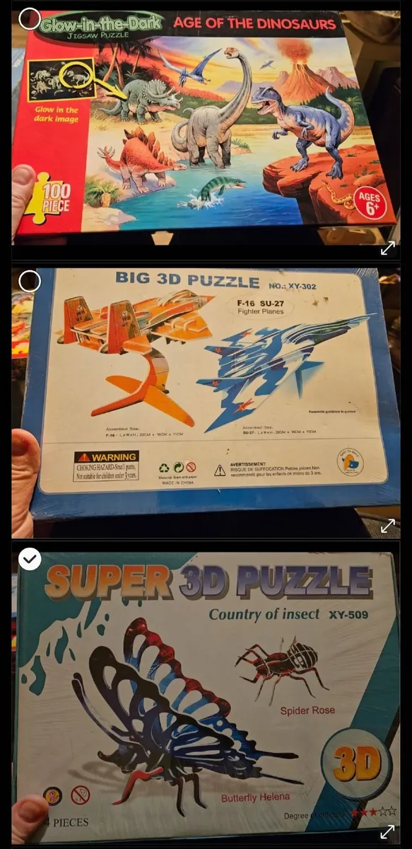 Kids Puzzle and Craft Items Bundle - Image 3