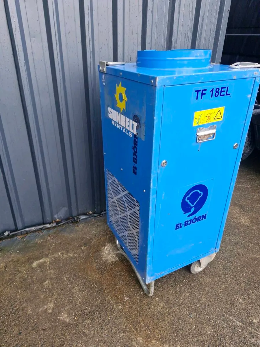 3 Phase 18kW 360° Fan Heater - Image 2