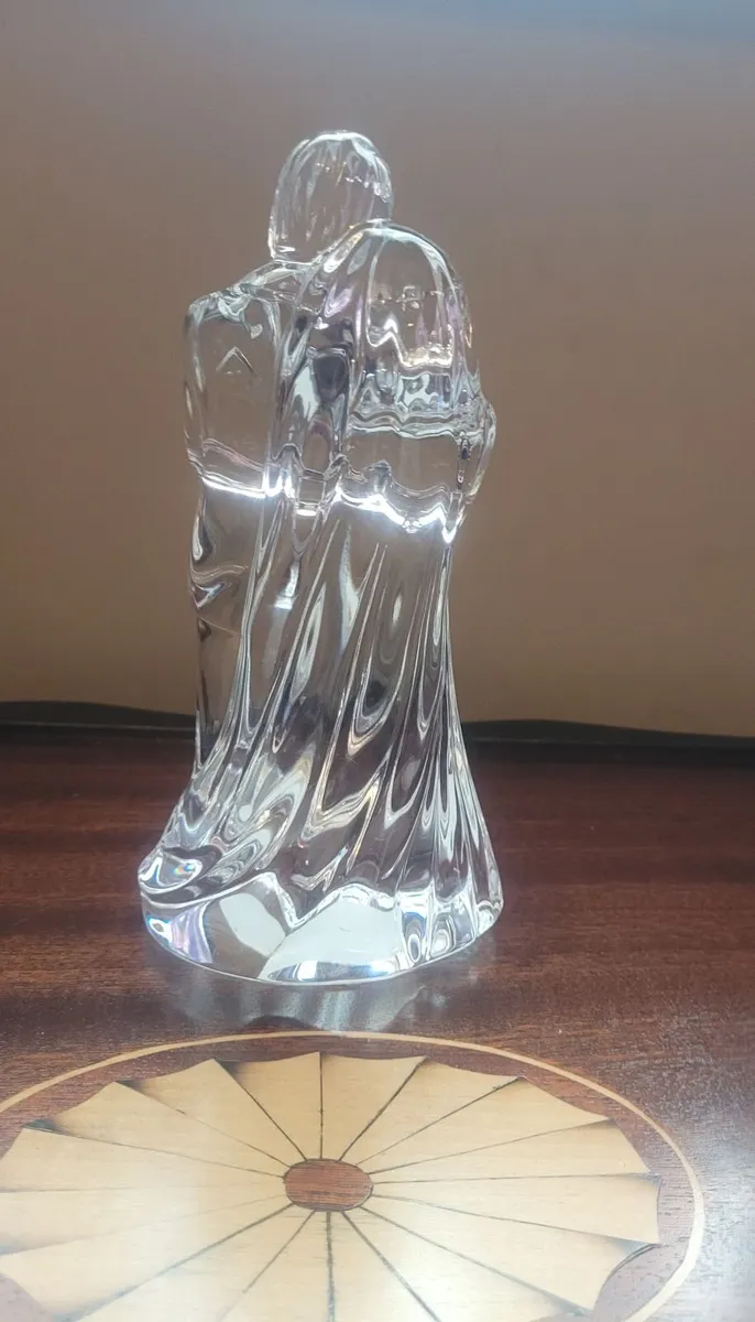 Waterford crystal bride & groom - Image 3
