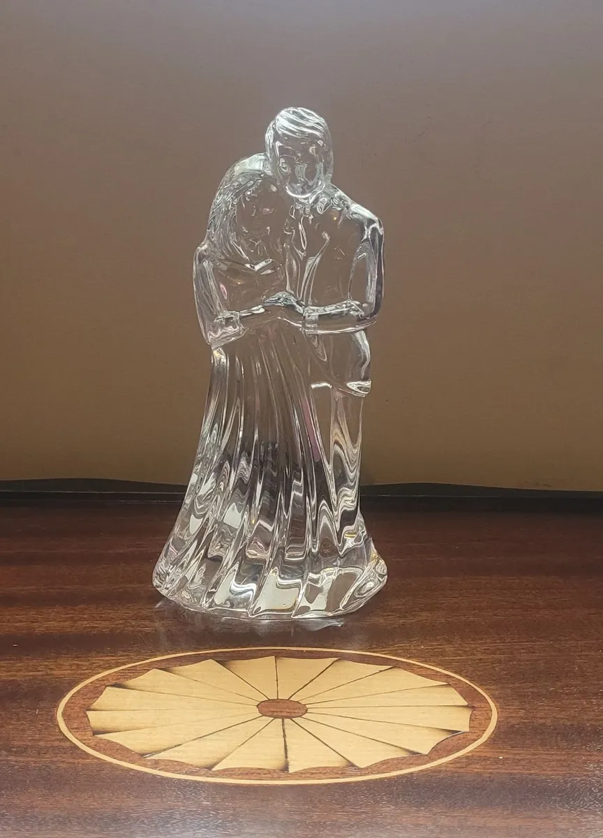 Waterford crystal bride & groom - Image 1