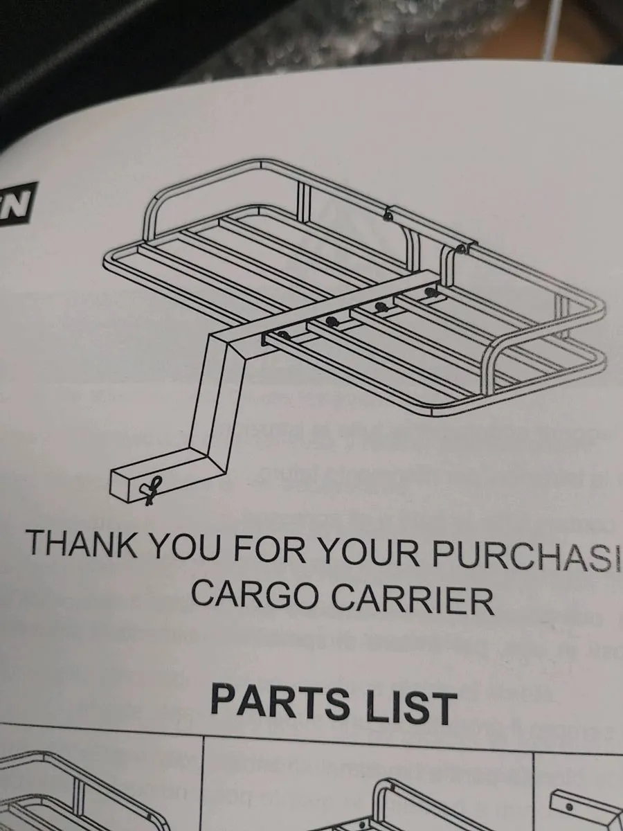 towbar hitch cargo carrier - Image 4