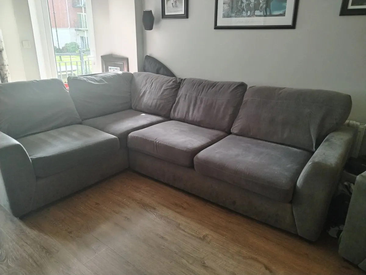 Living room Corner Sofa and double armchair - Image 1