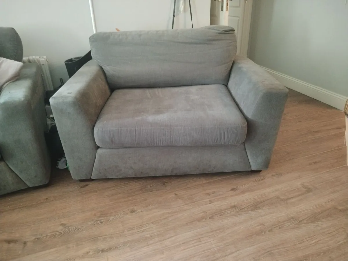 Living room Corner Sofa and double armchair - Image 2