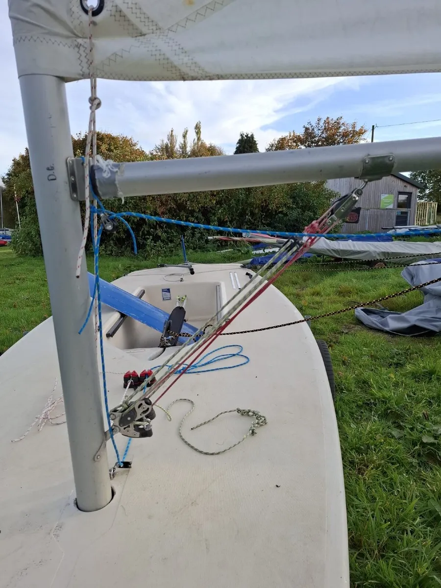 Laser dinghy & Launching Trolley - great Condition - Image 4