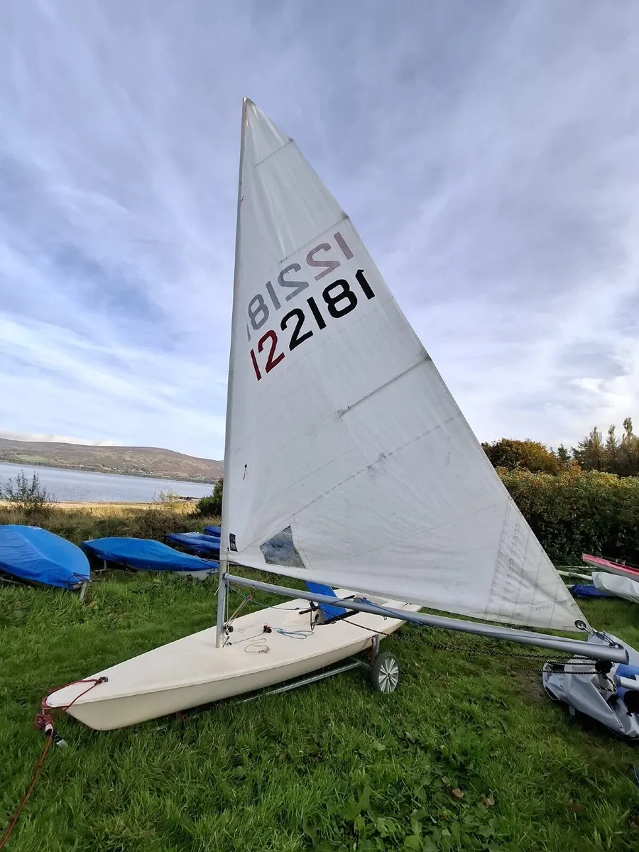 Laser dinghy & Launching Trolley - great Condition - Image 1