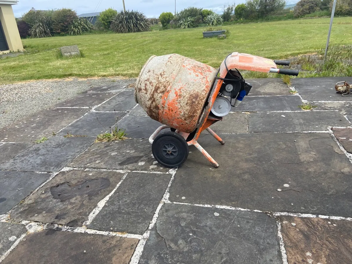 Belle Electric Cement Mixer - Image 1