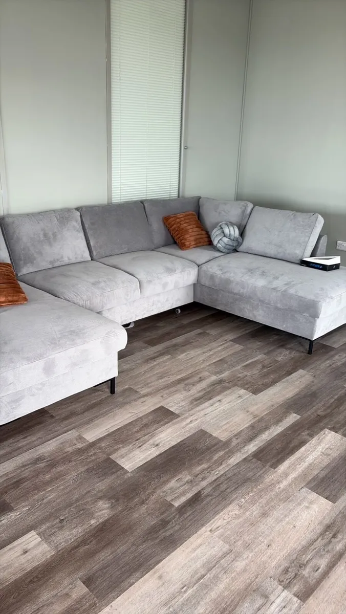 L shaped couch