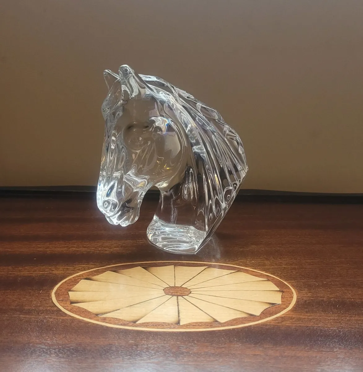 Waterford Crystal Horses Head - Image 1
