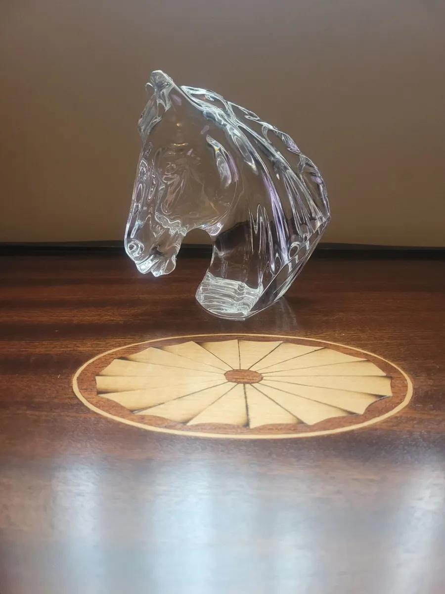 Waterford Crystal Horses Head - Image 3