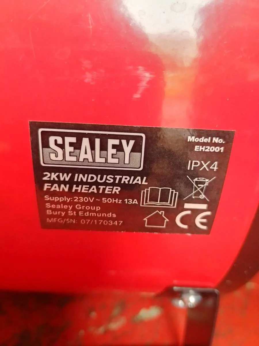 Can post Sealey 2kw workshop heater - Image 4