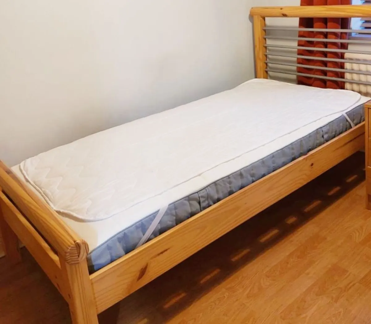 Single cots 2 and mattress for sale