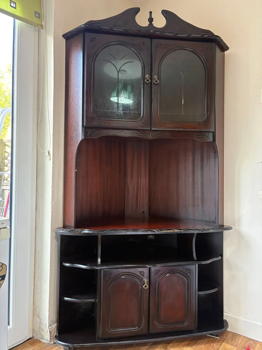 Wooden Corner Unit - Image 1