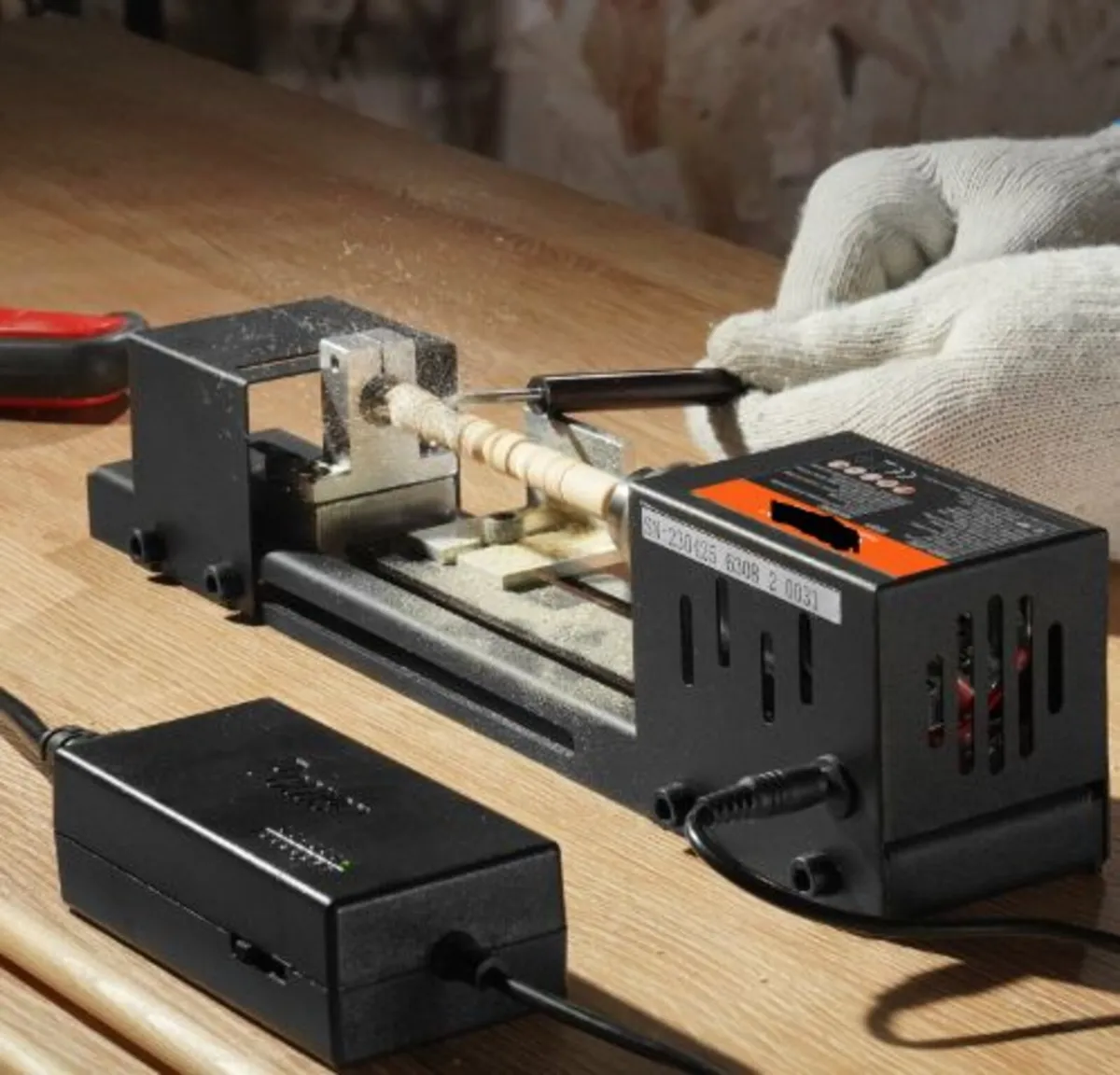 Mini Lathe Machine, 7 cm x 16 cm, 24VDC 96W Mini - Image 3