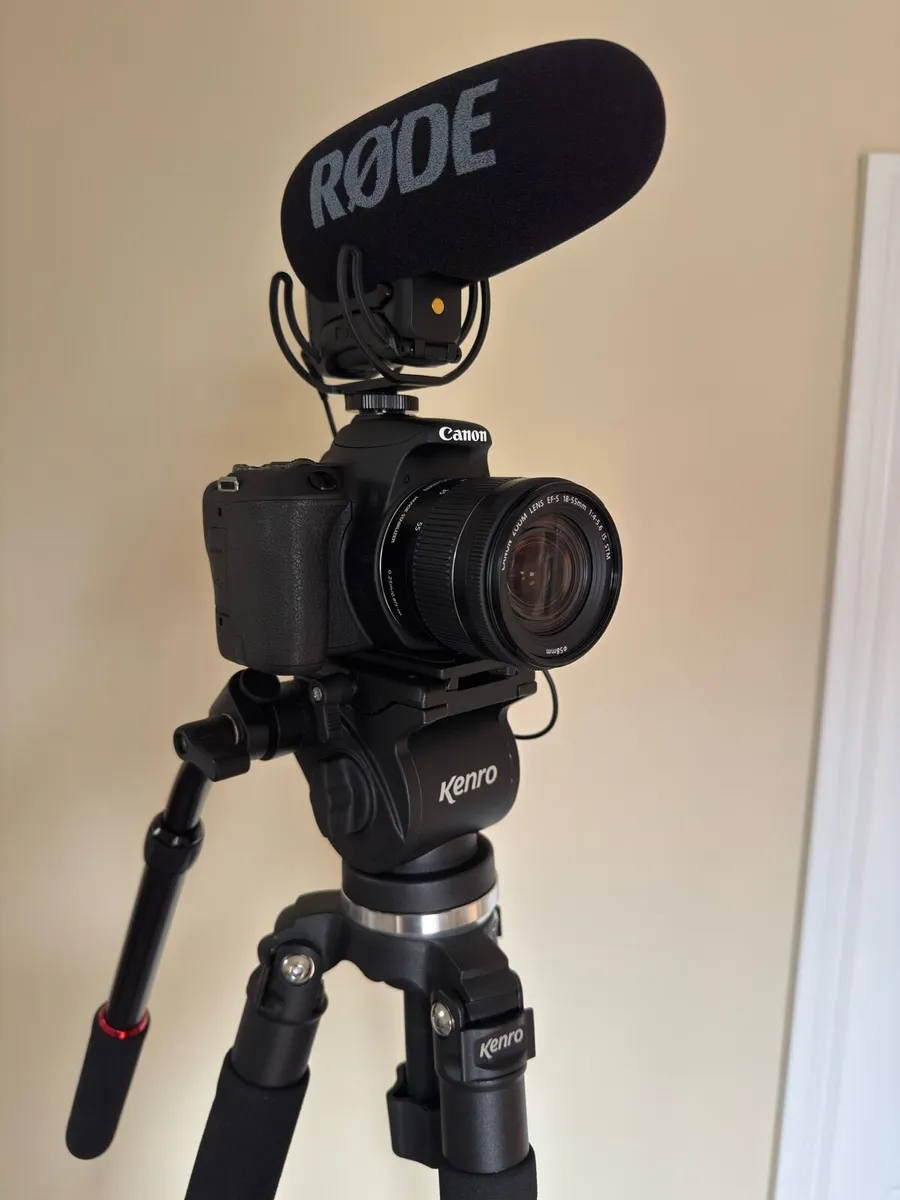 Kenro VT102 Aluminium Tripod with Fluid Head - Image 4
