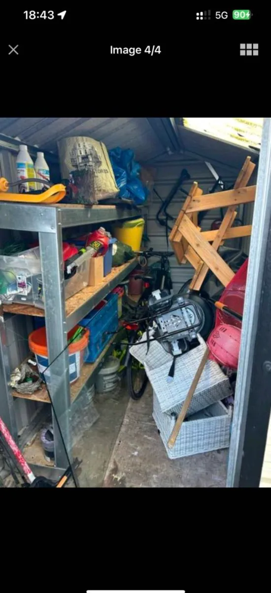 Steel Garden Shed / Storage Shed – €350 - Image 3