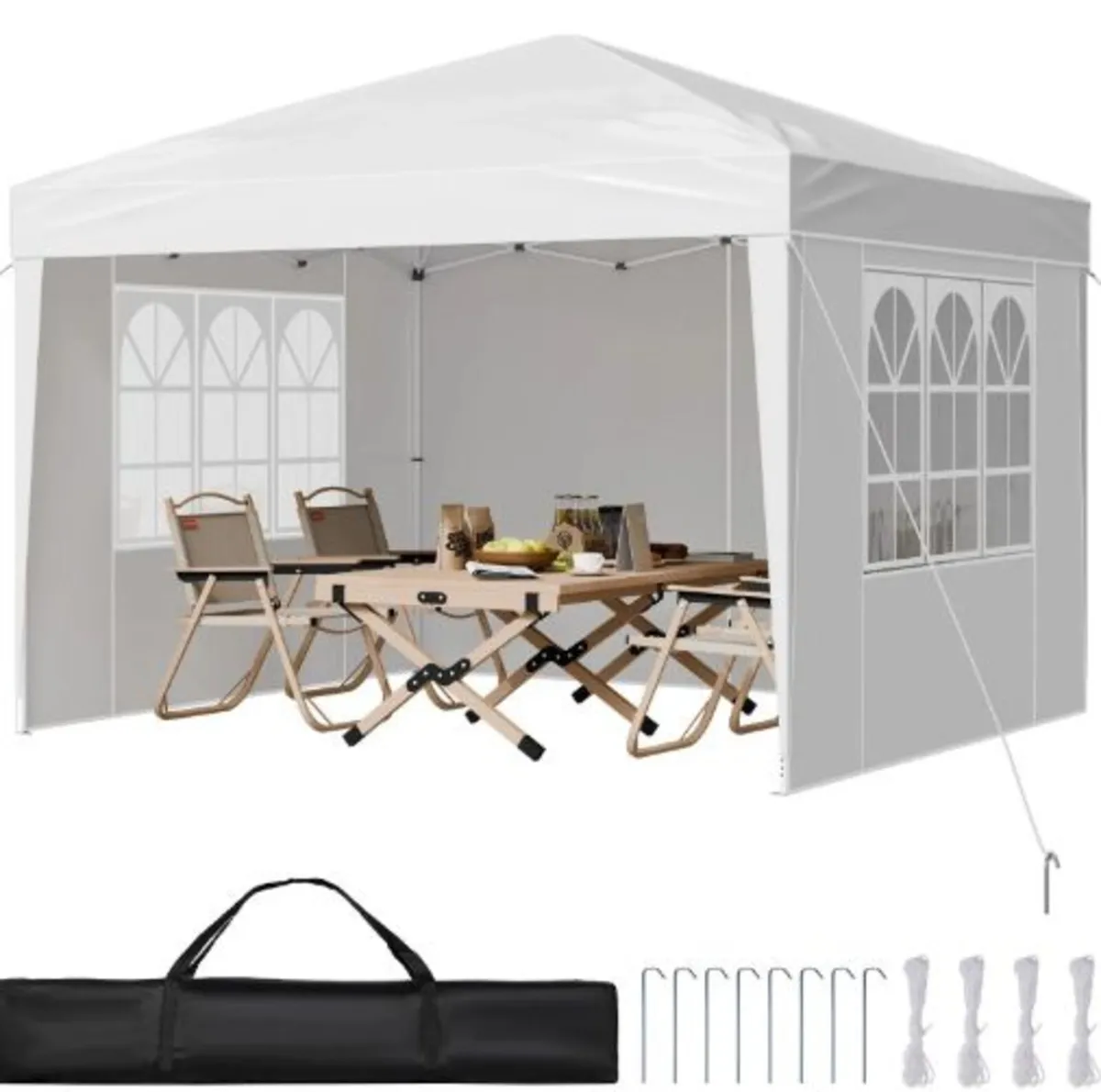 Pop Up Canopy,2.95 x2.95m Instant Canopy Portable - Image 1