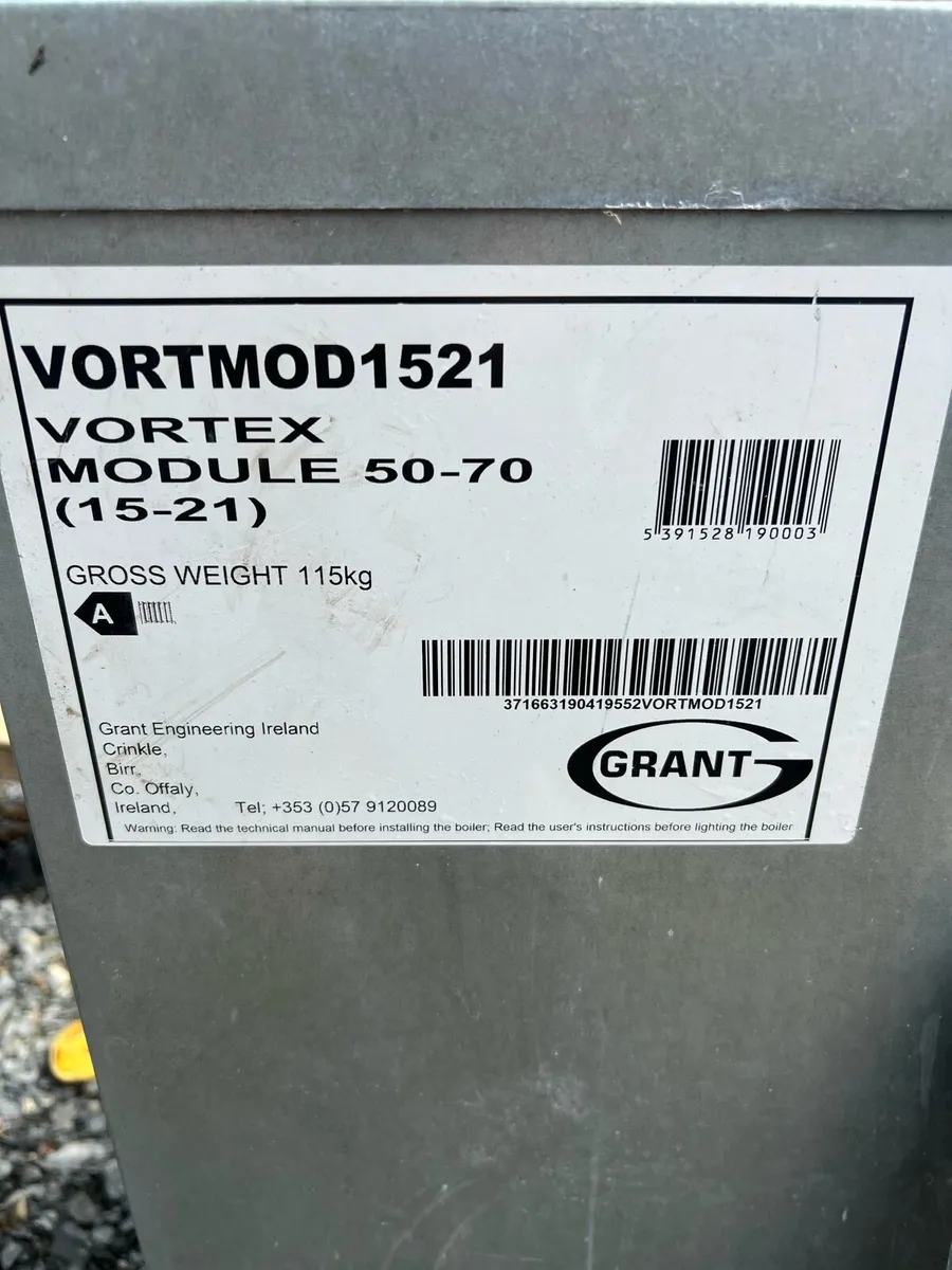 Grant Vortex oil boiler - oil tank - hive stat - Image 4