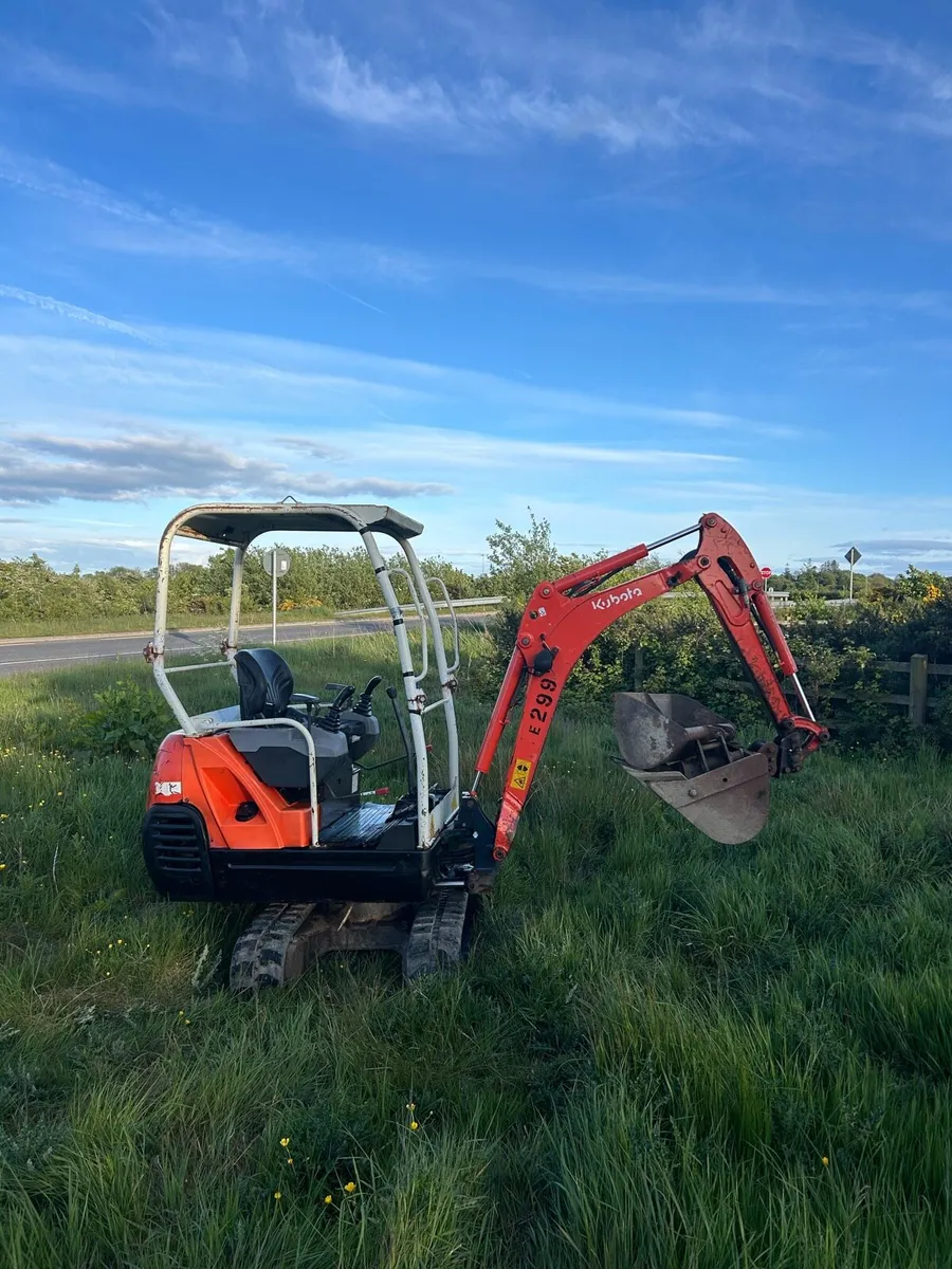 kubota 1.7 ton digger - Image 2
