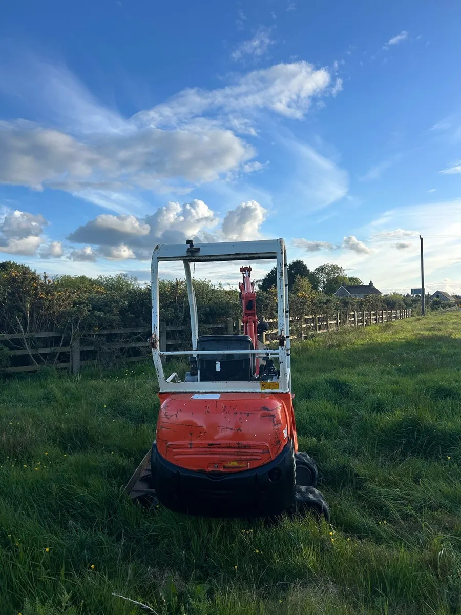 kubota 1.7 ton digger - Image 3