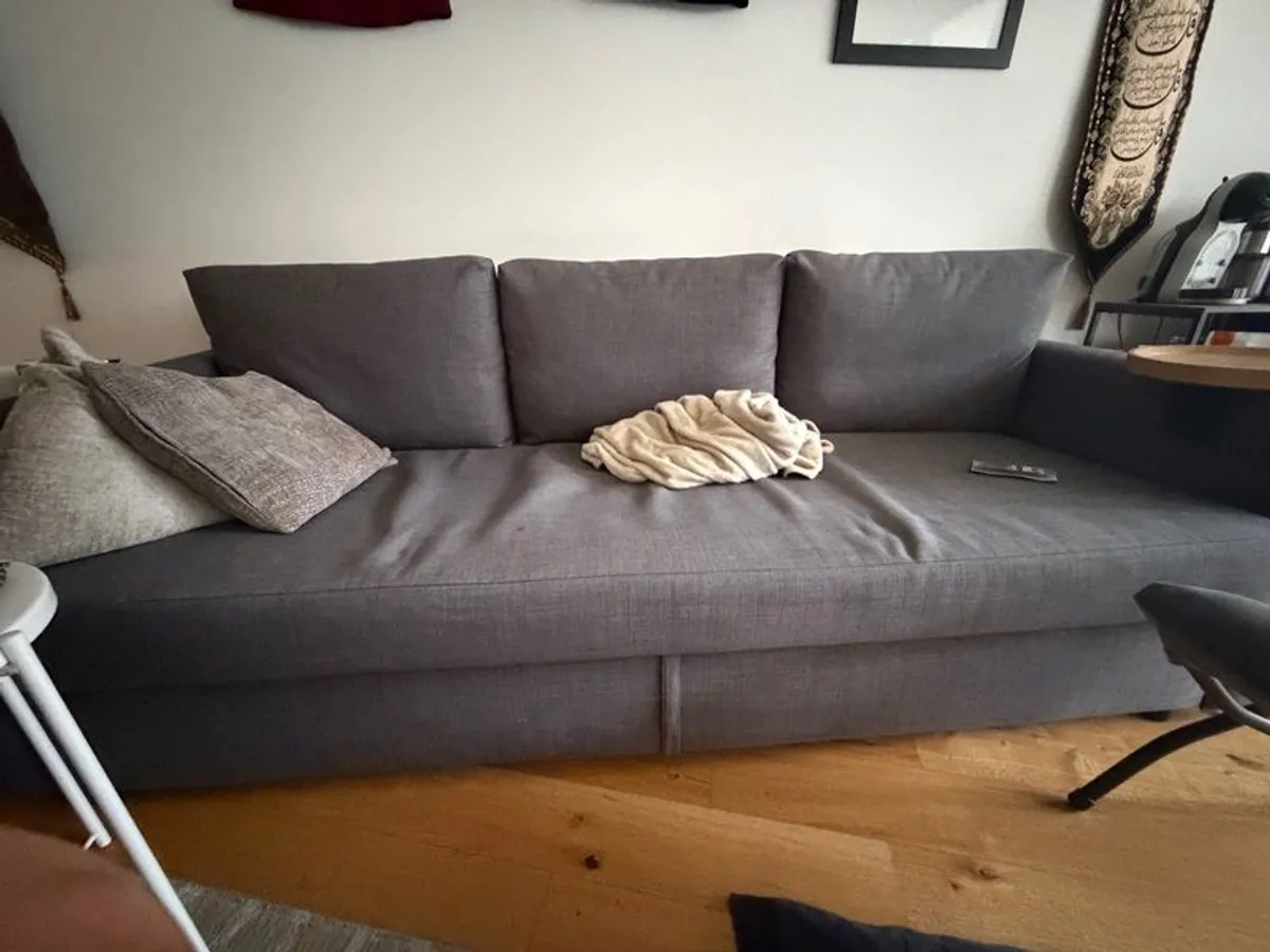 Sofa bed + storage unit - Image 1