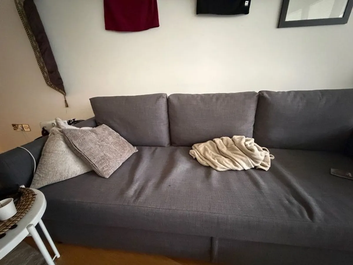 Sofa bed + storage unit - Image 3