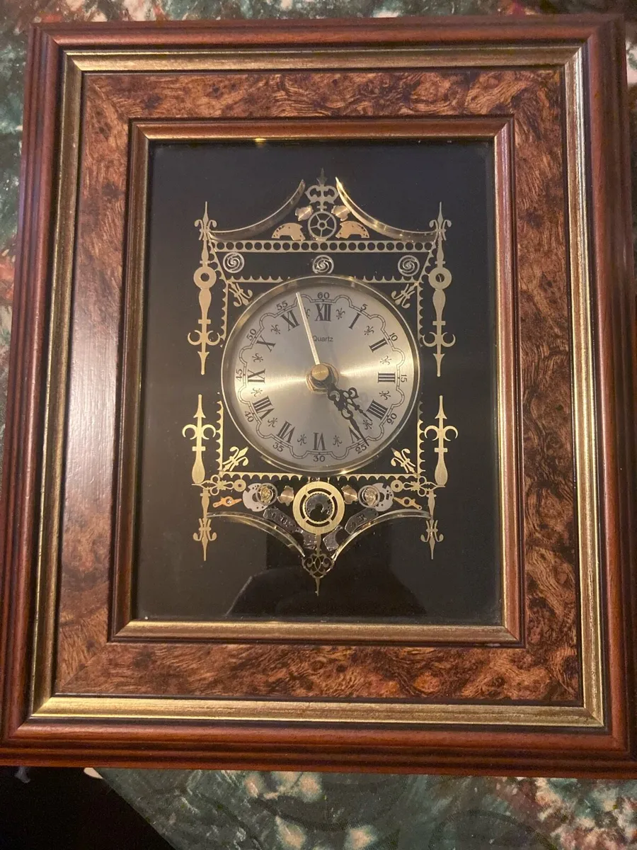 Handmade collectors clock free postage - Image 1