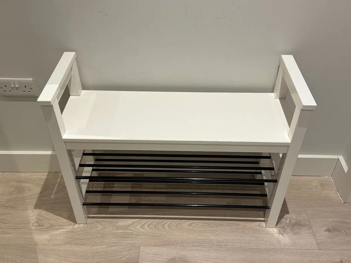 Hallway Shoe Storage Bench