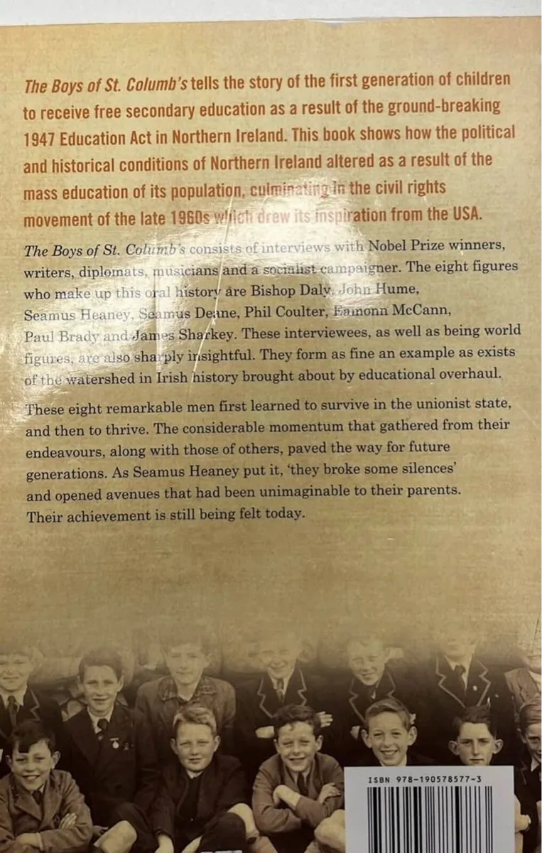 The Boys Of St. Columb's Hardback - Image 2