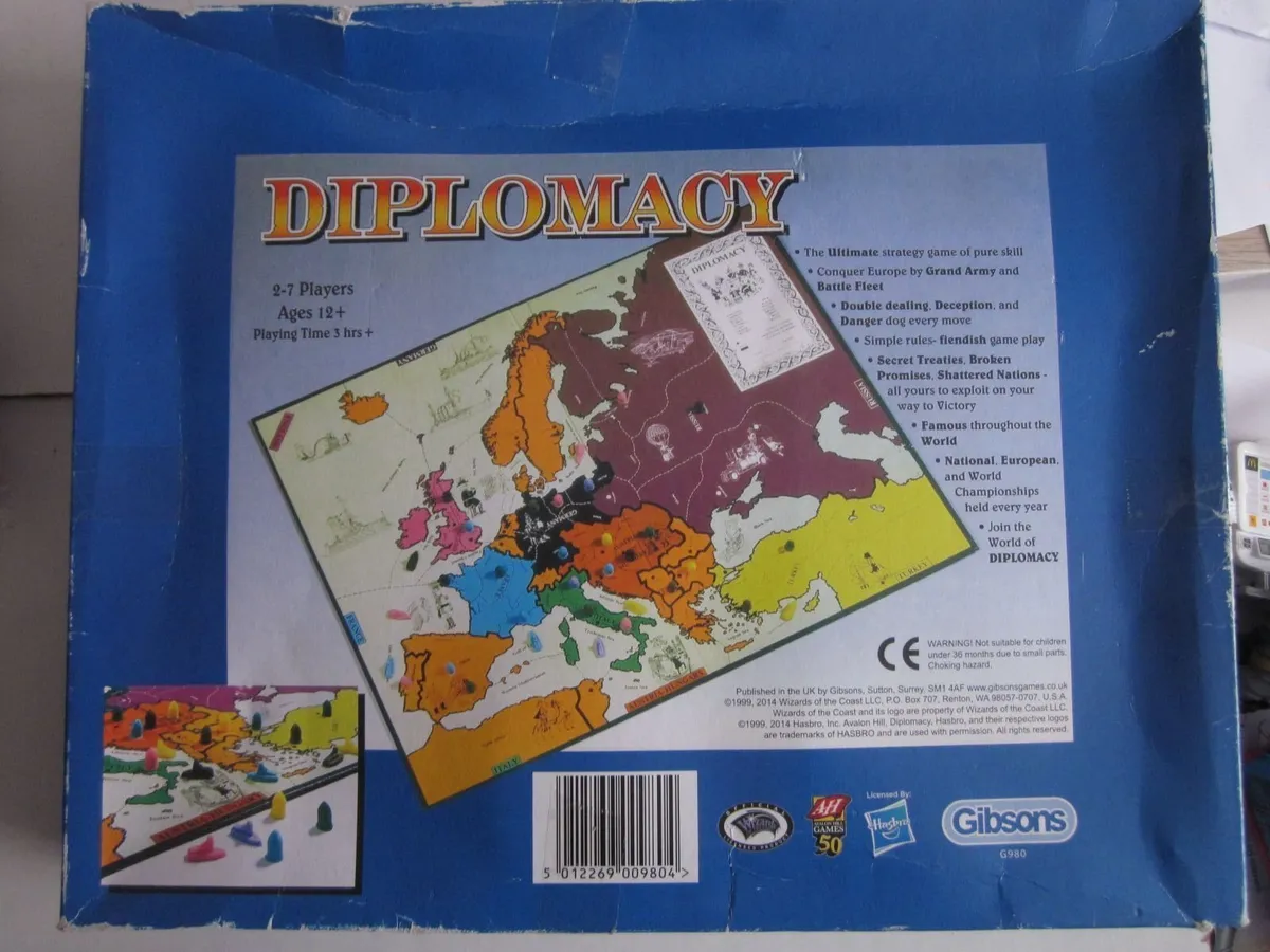 Gibsons Diplomacy Board Game 2014 - Image 2