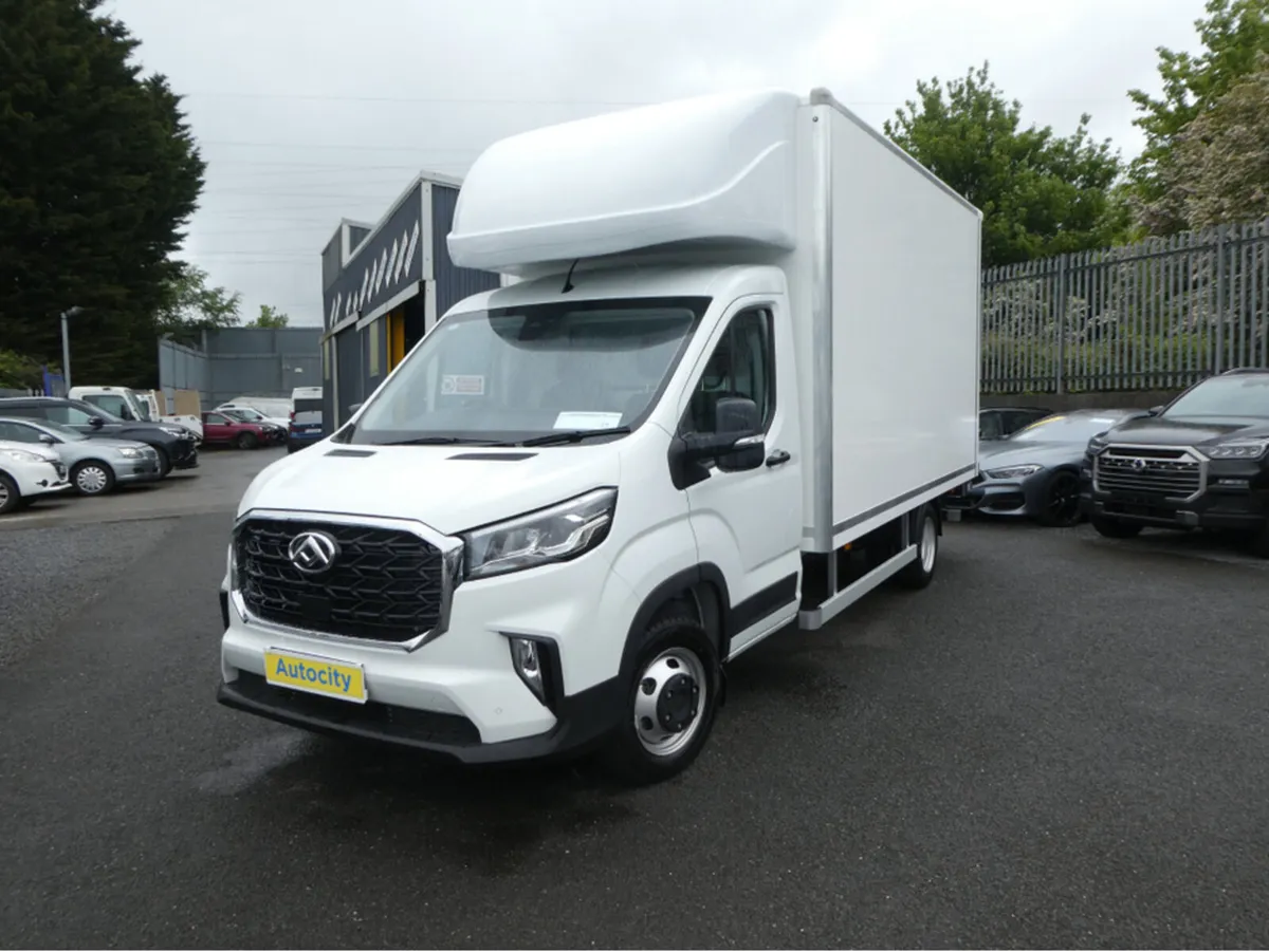Maxus DELIVER 9 BOXBODY WITH TAIL LIFT BUILD OPTIO - Image 1