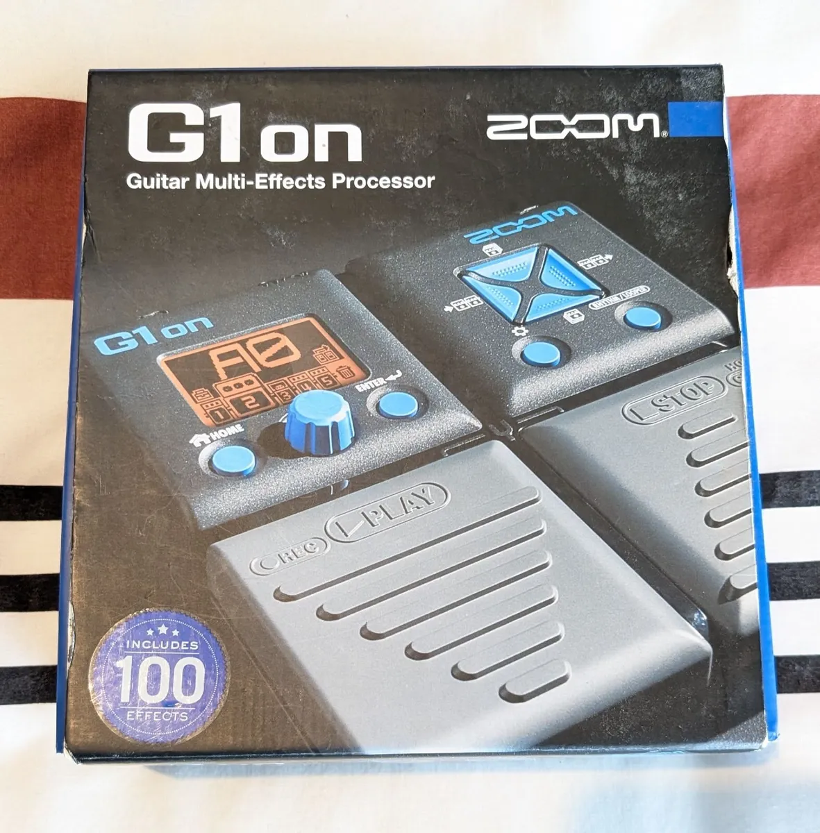 Zoom G1on Guitar Multi-Effect Pedal - Image 1