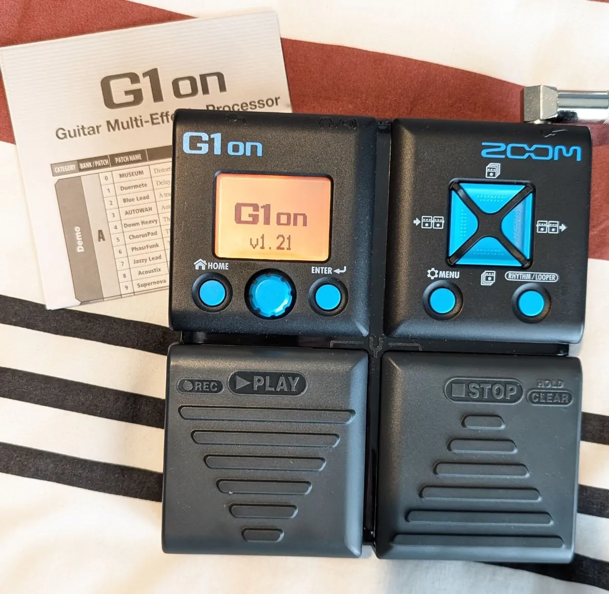 Zoom G1on Guitar Multi-Effect Pedal - Image 2