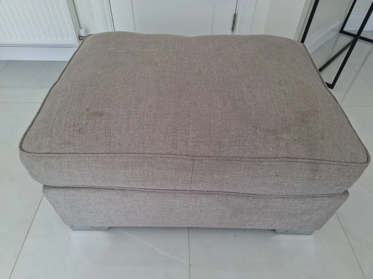 Grey Foot Stool - Image 3