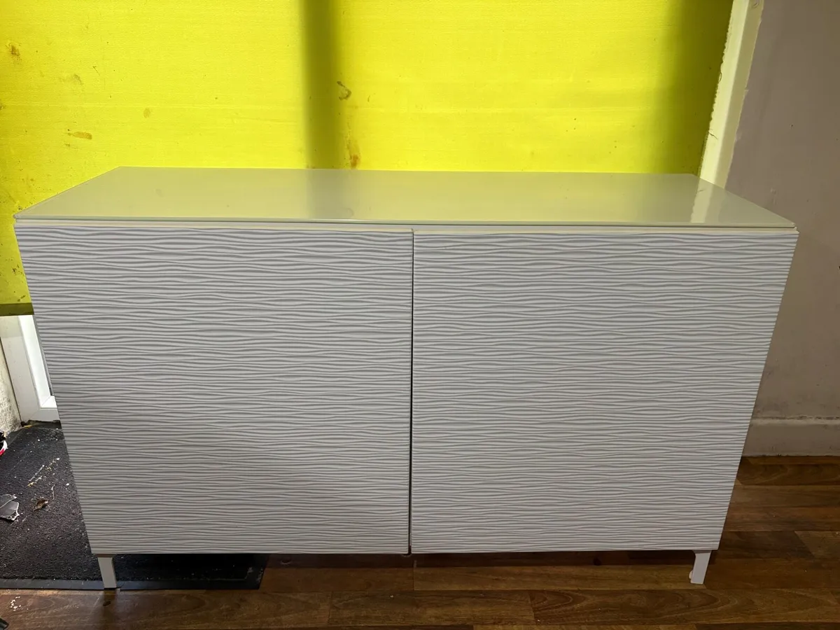 White Sideboard/Storage Cabinet - Image 1